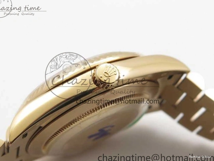 0409 Day-Date 40mm 228239 BP New Dial Version 904 RG T Crystal Markers RG Dial on RG President Bracelet A Popular 2834